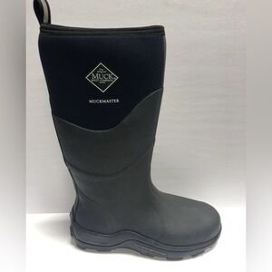 Muck Men’s Muckmaster Tall Black Waterproof Boots, Size 14M